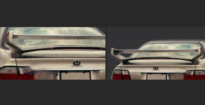 Custom Honda Accord Trunk Wing  Coupe & Sedan (1994 - 1997) - $325.00 (Manufacturer Sarona, Part #HD-040-TW)